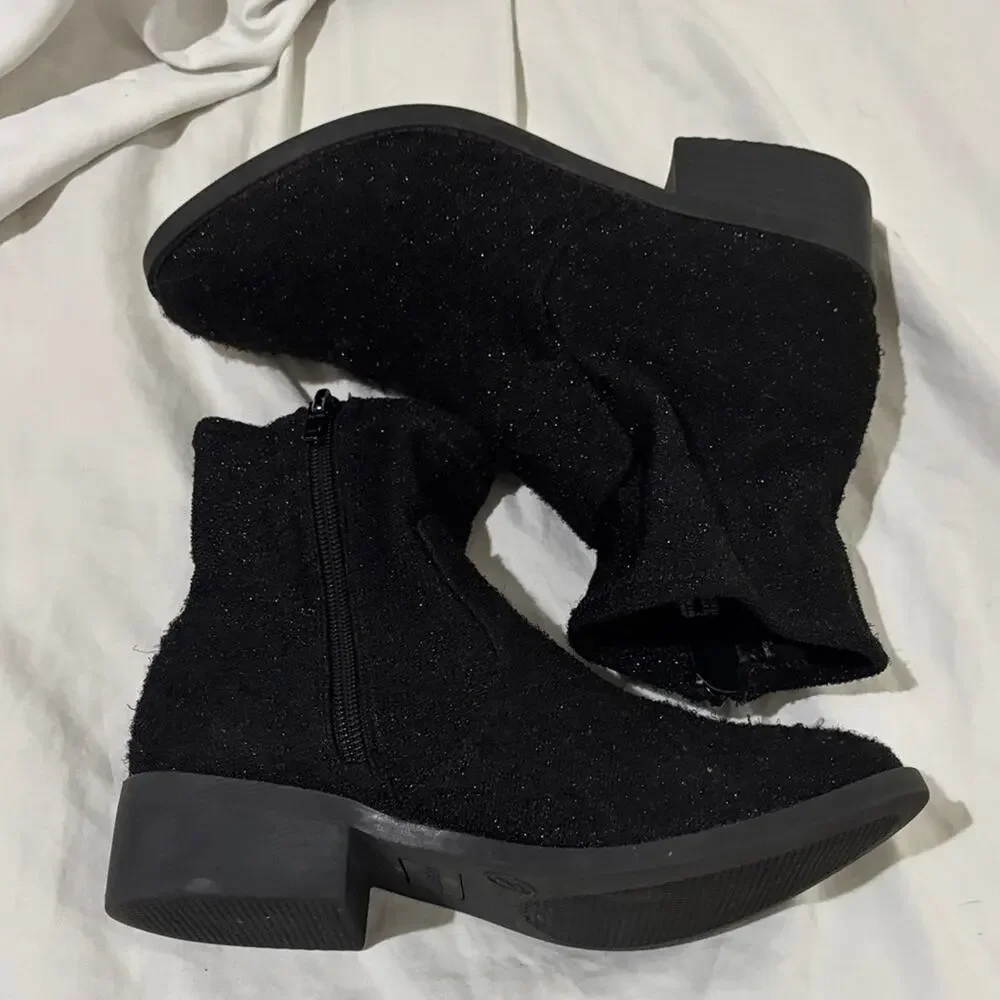 Steve Madden Black Kids Boots